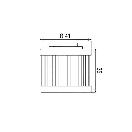 HF186 Filtro olio HIFLO APRILIA Scarabeo 125 2007-2015 iche:  HIFLO