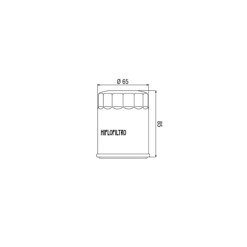 HF196 Filtro olio HIFLO POLARIS 700 Sportsman 2002-2004 iche:  HIFLO