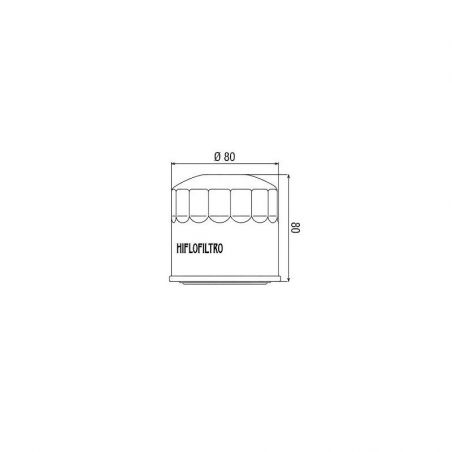 HF202 Filtro olio HIFLO HONDA VT 750 C Shadow 1983-1983 iche:  HIFLO