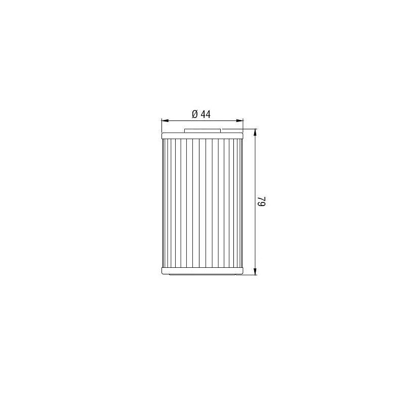 HF562 Filtro olio HIFLO KYMCO Dink 200 2006-2016 iche:  HIFLO