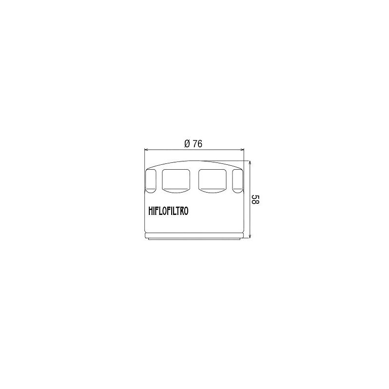 HF565 Filtro olio HIFLO APRILIA Dorsoduro 750 2008-2016 iche:  HIFLO