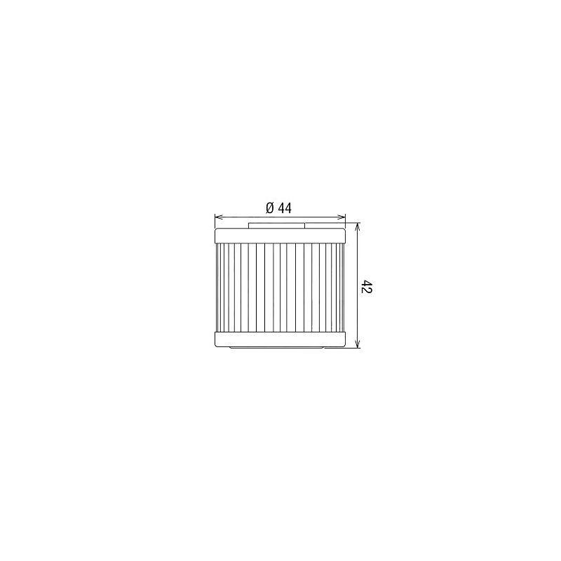 HF566 Filtro olio HIFLO KYMCO Downtown 125 2009-2016 iche:  HIFLO