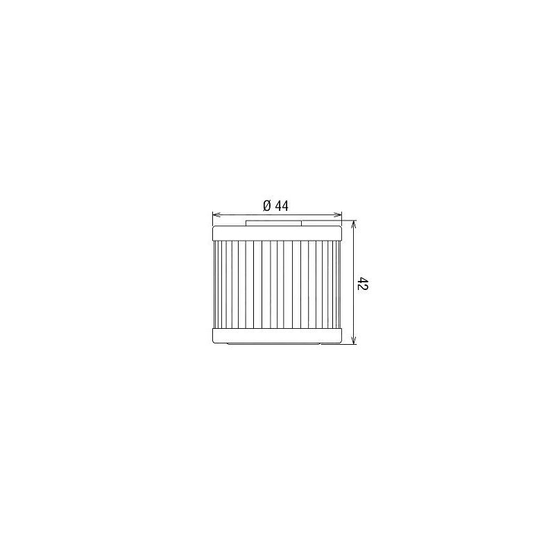 HF566 Filtro olio HIFLO KYMCO People 150 2010-2015 iche:  HIFLO
