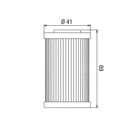 HF655 Filtro olio HIFLO KTM 250 EXC F 2007-2013 iche:  HIFLO