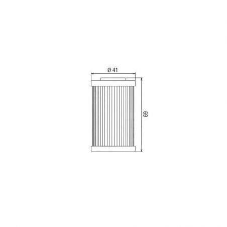 HF655 Filtro olio HIFLO HUSQVARNA 450 FE 2014-2016 iche:  HIFLO