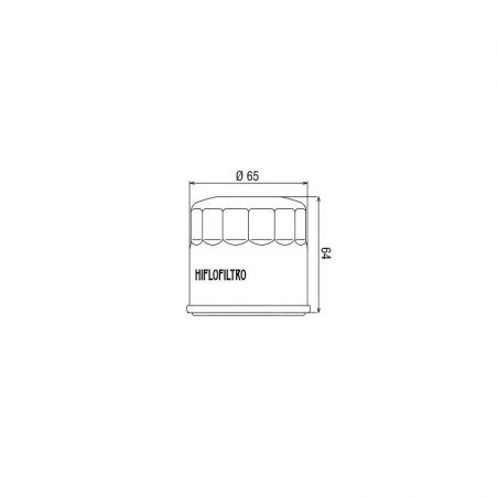 HF951 Filtro olio HIFLO HONDA FSC 400 Silver Wing 2006-2015 iche:  HIFLO