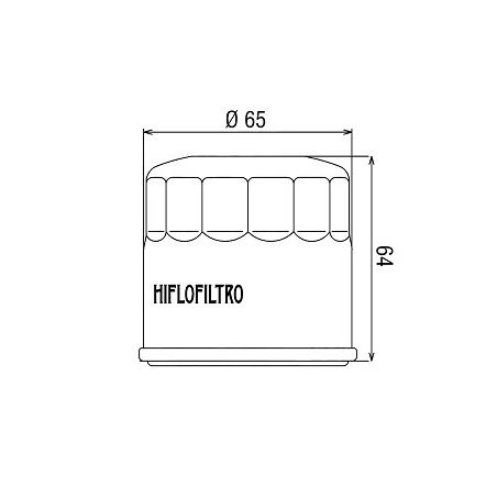 HF951 Filtro olio HIFLO HONDA FSC 600 Silverwing 2001-2016 iche:  HIFLO