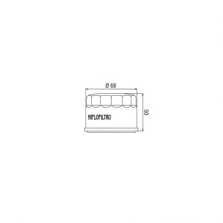 HF985 Filtro olio HIFLO YAMAHA XP 500 T-Max 2001-2011 iche:  HIFLO