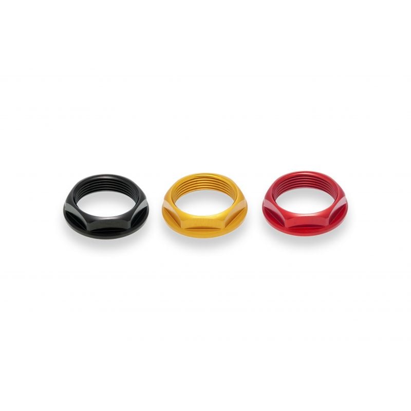 CA501GR Carter trasparente per frizioni ad olio BICOLOR DUCATI Oro/Rosso  CNC RACING