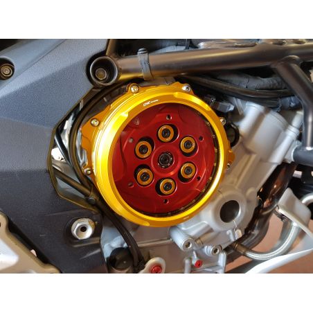 CP175B Cover pignone Hypermotard 950 DUCATI Nero  CNC RACING