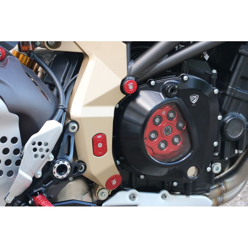 Cover foro specchi  Panigale V4 DUCATI  Rosso