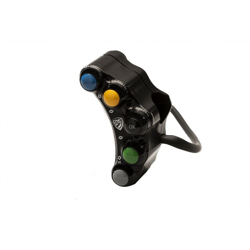 Cavallotto pompe Brembo - foro specchio filettatura M10 sinistra Nero