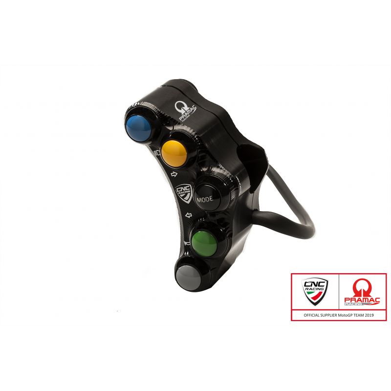 Cavallotto pompe Brembo - foro specchio filettatura M10 sinistra Rosso