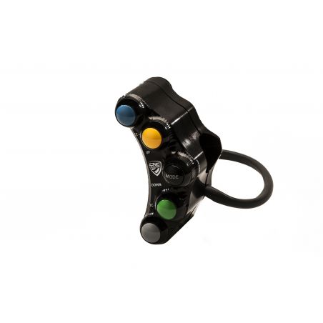 Cavallotto pompe Brembo - foro specchio filettatura M8 destra Nero