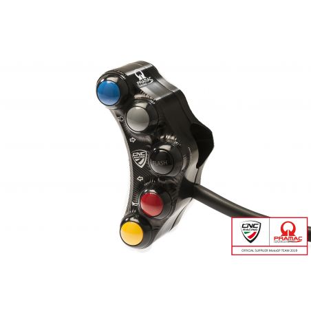 Cavallotto pompe Brembo - foro specchio filettatura M8 destra Rosso