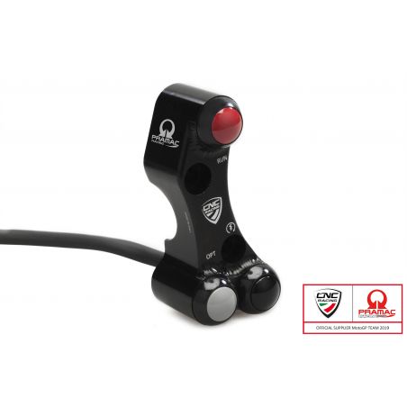Cavallotto pompe Brembo - foro specchio filettatura M8 sinistra Rosso