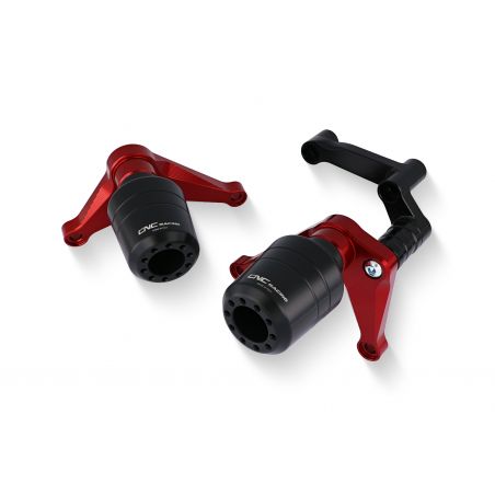 DA383B Dadi corona M10x1.25 DUCATI,MV AGUSTA,APRILIA Nero  CNC RACING