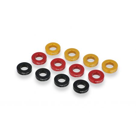 Kit distanziali pinze freno anteriore APRILIA,DUCATI  Rosso