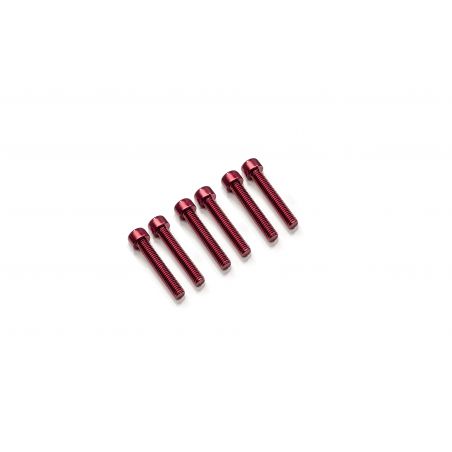Kit viti tappo serbatoio  DUCATI  Rosso