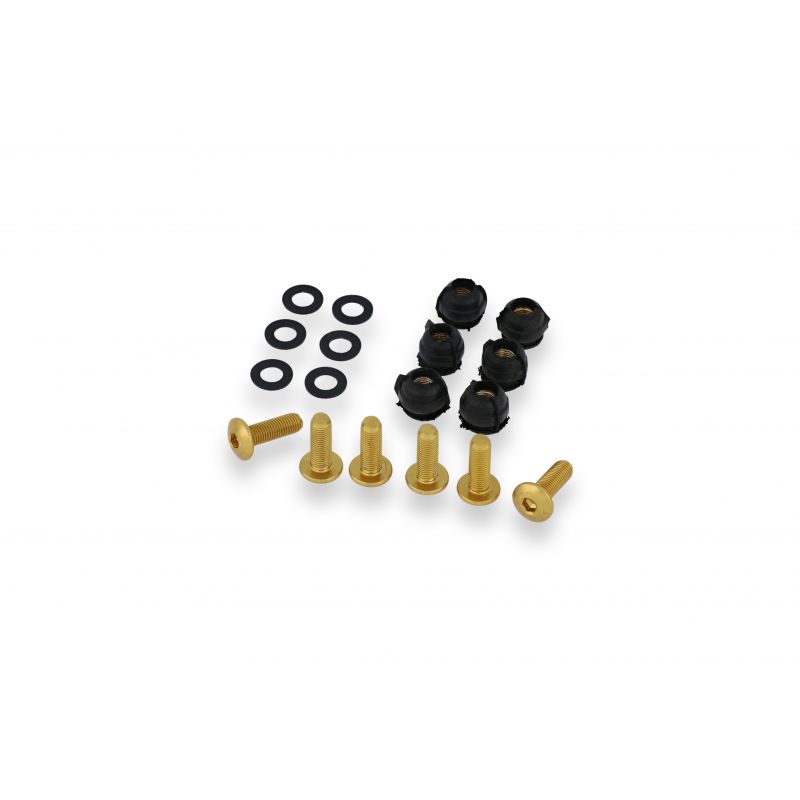 Kit viti cupolino originale  6pz DUCATI  Oro