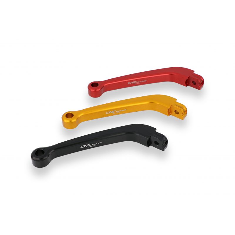 Leva freno - modello lungo ripiegabile - corpo Nero