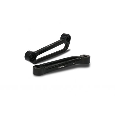 PET51B Piastre sostitutive pedane passeggero MV Agusta MV AGUSTA Nero  CNC RACING
