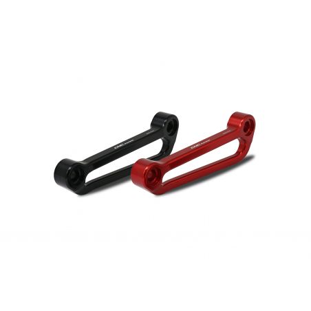 PET51R Piastre sostitutive pedane passeggero MV Agusta MV AGUSTA Rosso  CNC RACING