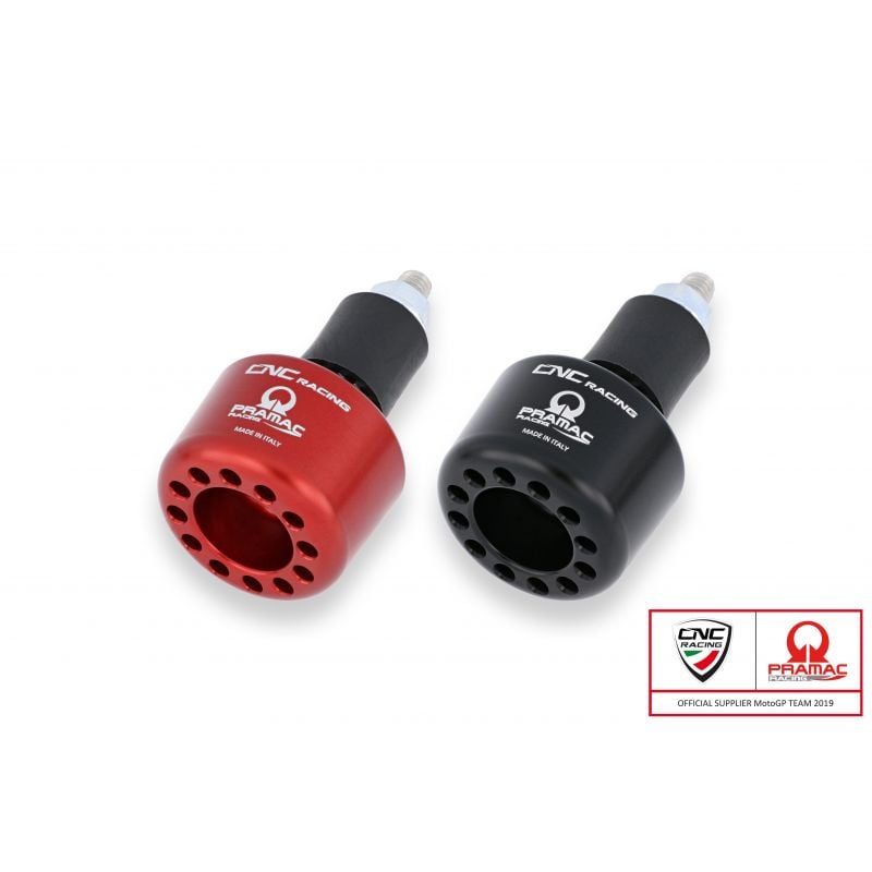 PL001R Contrappeso singolo lato sinistro Rosso  CNC RACING