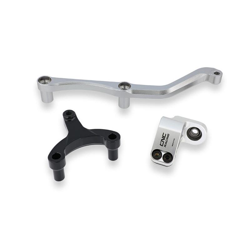 SUPPORTO AMMORTIZZATORE DI STERZO MV AGUSTA BRUTALE 800 MY2016 Argento