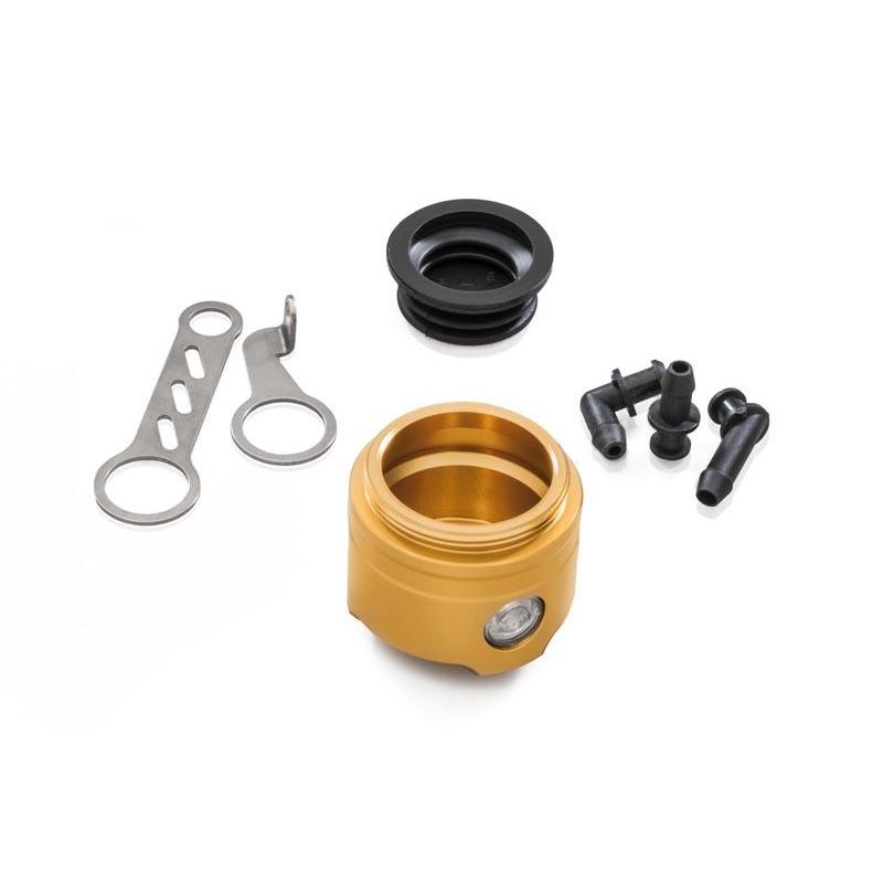 SEB25G Serbatoio olio freno anteriore 25 ml con oblò livello - solo corpo Oro  CNC RACING