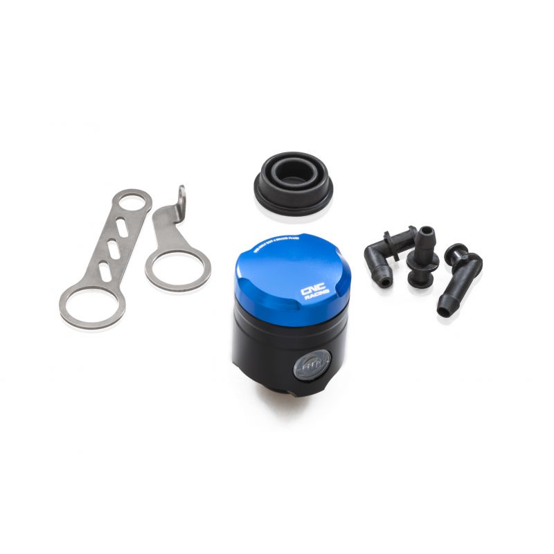 SEC12L Serbatoio olio freno posteriore / frizione 12 ml con oblò livello Blu  CNC RACING