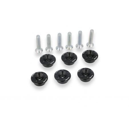 SF125B Set Scodellini frizione testa sferica DUCATI Nero  CNC RACING