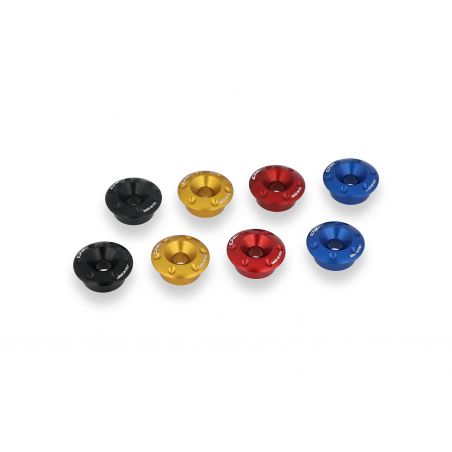 SF125R Set Scodellini frizione testa sferica DUCATI Rosso  CNC RACING