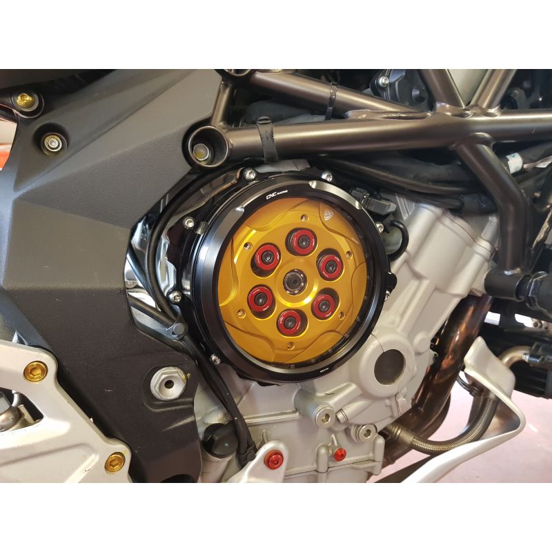SF300R Set Scodellini frizione MV AGUSTA Rosso  CNC RACING
