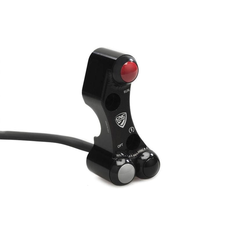 SWA04B Pulsantiera destra - pompe freno radiale Brembo CNC e forgiate APRILIA Nero  CNC RACING