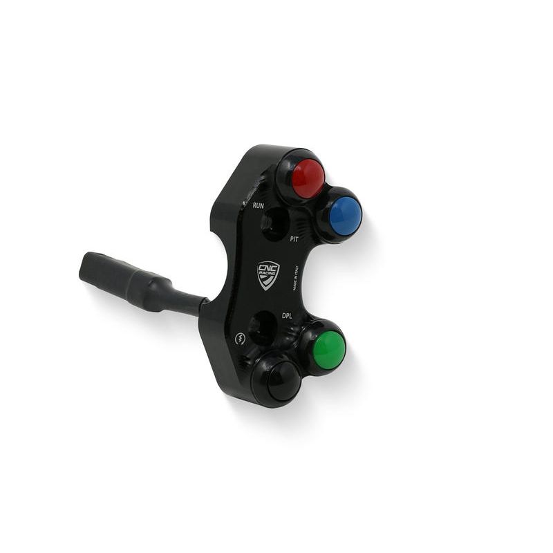 SWD16B Pulsantiera destra Panigale V4R - pompa freno radiale Brembo OEM e RCS Nero  CNC RACING