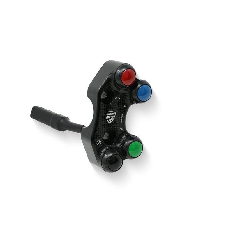 SWD17B Pulsantiera destra Panigale V4R - pompa freno radiale Brembo CNC Nero  CNC RACING