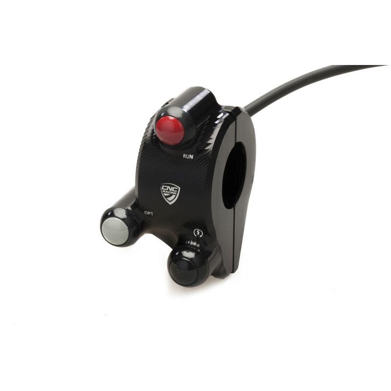 SWM05B Pulsantiera destra integrata comando acceleratore MV AGUSTA Nero  CNC RACING