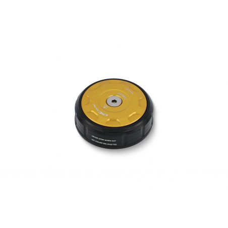 Cover tappo radiatore  BICOLOR DUCATI  Nero/Oro