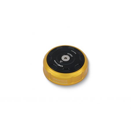 Cover tappo radiatore  BICOLOR DUCATI  Oro/Nero