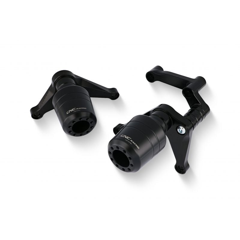 TC319B Tamponi protezione telaio Panigale V4 DUCATI Nero  CNC RACING