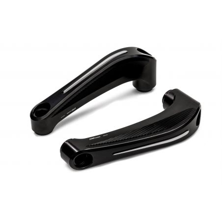 TC401BS PROTEZIONI TELAIO DUCATI XDIAVEL - BICOLORE DUCATI Nero/Argento  CNC RACING