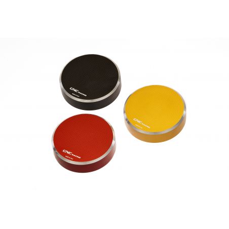Tappo serbatoio fluido freno o frizione  M52x4 - BICOLOR Rosso/Argento