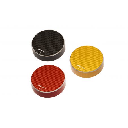 Tappo serbatoio fluido freno posteriore M46x4 - BICOLOR DUCATI  Nero/Argento