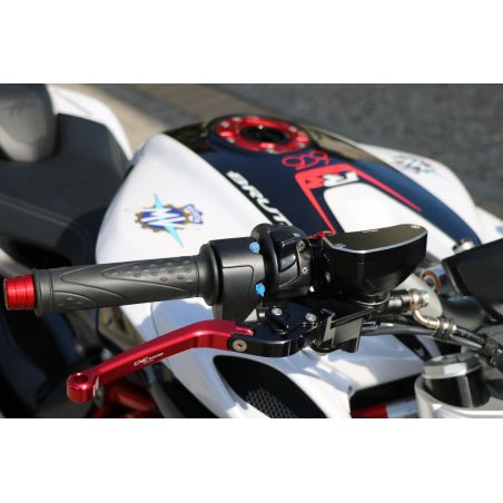 Tappo serbatoio fluido freno anteriore  - BICOLOR MV AGUSTA  Nero/Argento