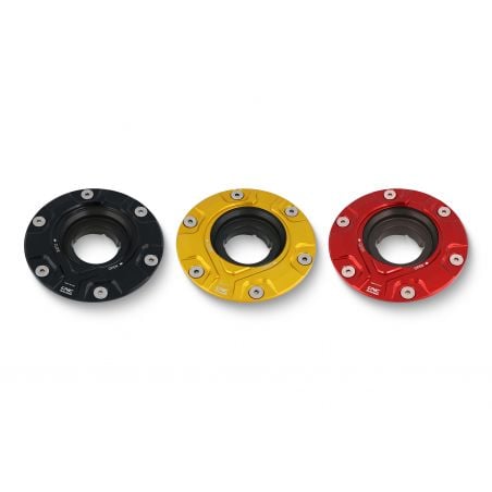 TSB12G Tappo serbatoio carburante - flangia GEAR KTM,MV AGUSTA,TRIUMPH Oro  CNC RACING