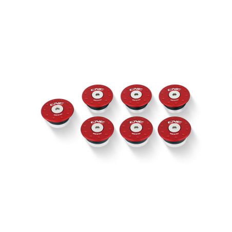 TT306R Tappi telaio Streetfighter 848 1098 DUCATI Rosso  CNC RACING