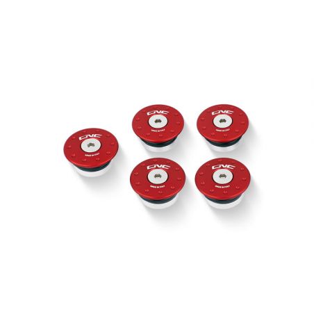 TT309R Tappi telaio 748 916 996 998 DUCATI Rosso  CNC RACING