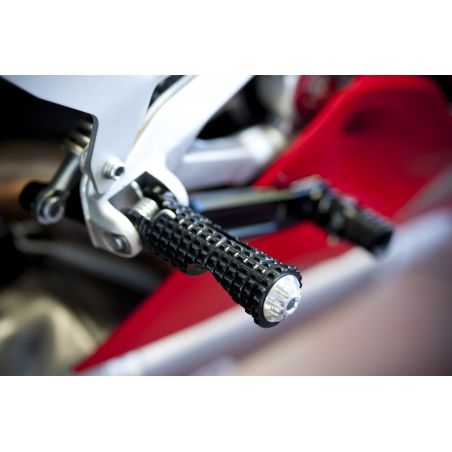 TT322R Tappi pedane OEM SBK serie Panigale DUCATI Rosso  CNC RACING