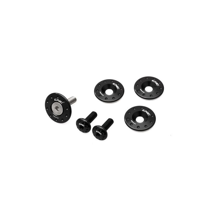 TT337B Kit tappi convogliatori aria radiatore Multistrada Enduro DUCATI Nero  CNC RACING